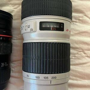 Canon 70-200 Black and White Zoom Lens